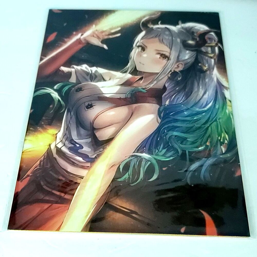 Yamato #027 One Piece Double-sided Art Board Size A4 8" x 11" Waifu Card